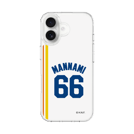 スリムプロテクションケース［ 北海道日本ハムファイターズ - 1982復刻レプリカ#66 MANNAMI ］