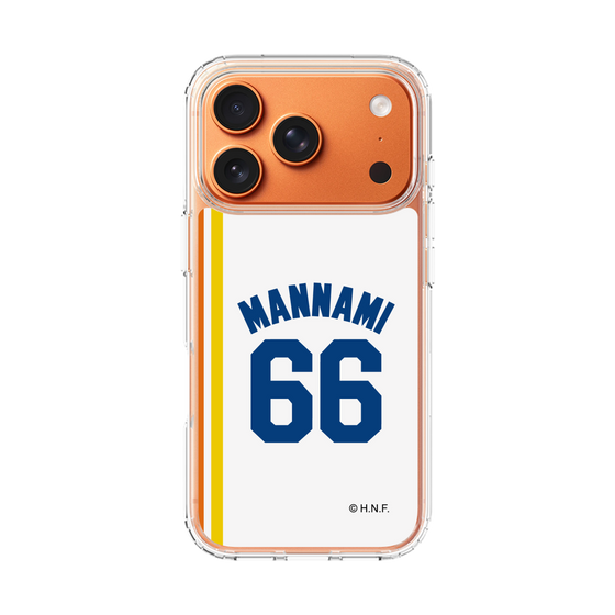 スリムプロテクションケース［ 北海道日本ハムファイターズ - 1982復刻レプリカ#66 MANNAMI ］