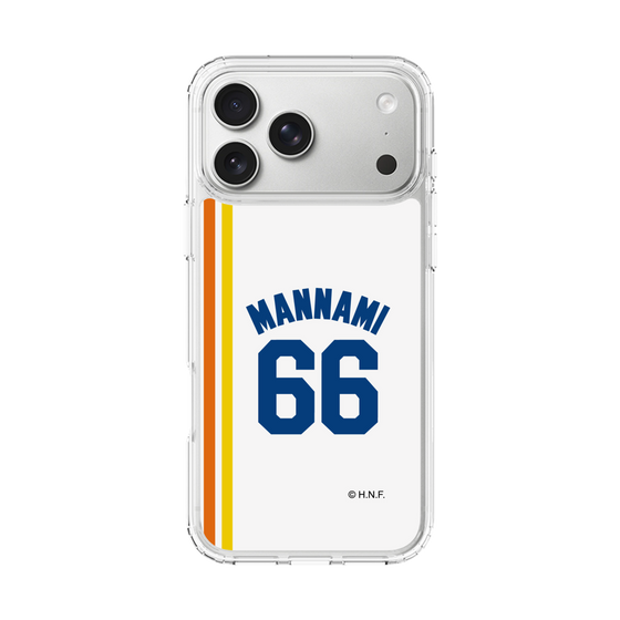 スリムプロテクションケース［ 北海道日本ハムファイターズ - 1982復刻レプリカ#66 MANNAMI ］