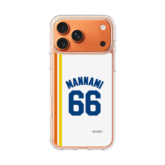 スリムプロテクションケース［ 北海道日本ハムファイターズ - 1982復刻レプリカ#66 MANNAMI ］