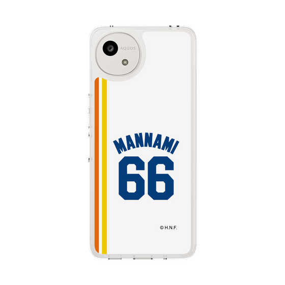 スリムプロテクションケース［ 北海道日本ハムファイターズ - 1982復刻レプリカ#66 MANNAMI ］
