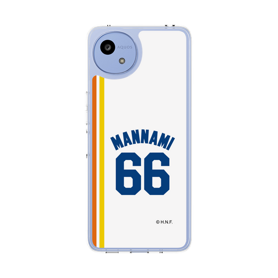 スリムプロテクションケース［ 北海道日本ハムファイターズ - 1982復刻レプリカ#66 MANNAMI ］