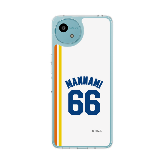 スリムプロテクションケース［ 北海道日本ハムファイターズ - 1982復刻レプリカ#66 MANNAMI ］