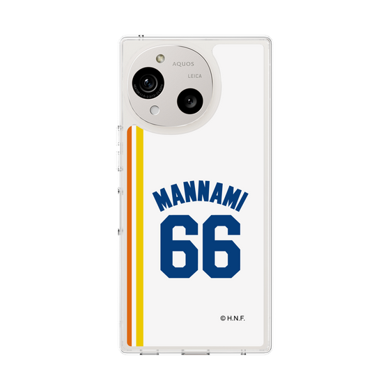スリムプロテクションケース［ 北海道日本ハムファイターズ - 1982復刻レプリカ#66 MANNAMI ］