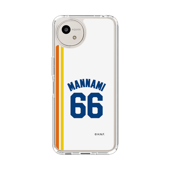 スリムプロテクションケース［ 北海道日本ハムファイターズ - 1982復刻レプリカ#66 MANNAMI ］