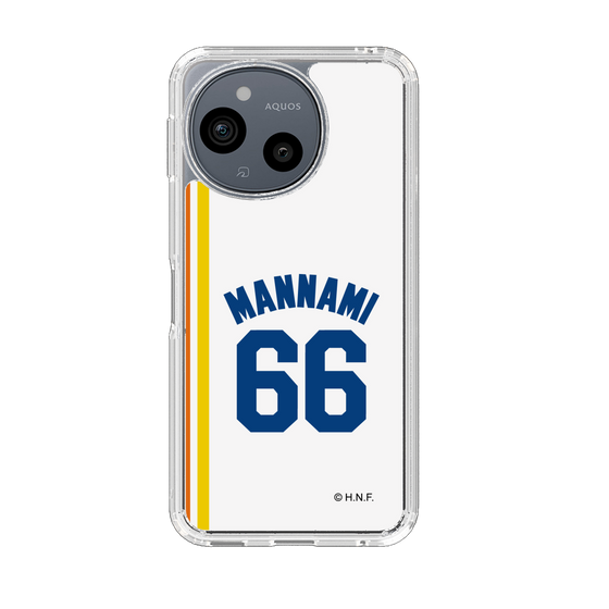 スリムプロテクションケース［ 北海道日本ハムファイターズ - 1982復刻レプリカ#66 MANNAMI ］