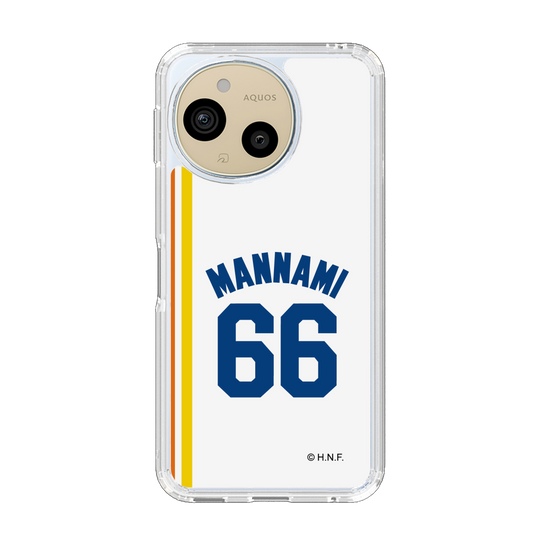スリムプロテクションケース［ 北海道日本ハムファイターズ - 1982復刻レプリカ#66 MANNAMI ］