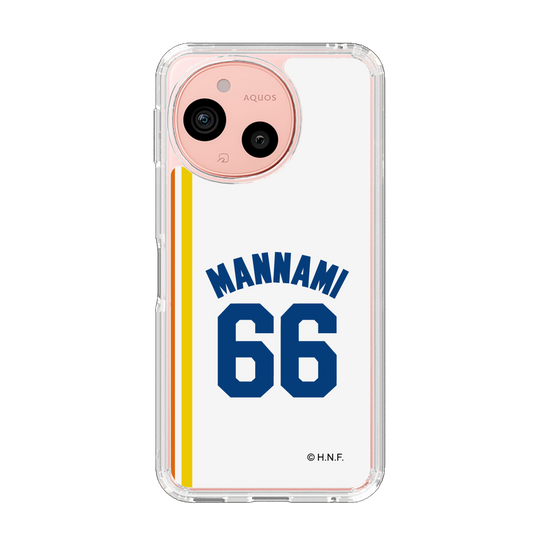 スリムプロテクションケース［ 北海道日本ハムファイターズ - 1982復刻レプリカ#66 MANNAMI ］
