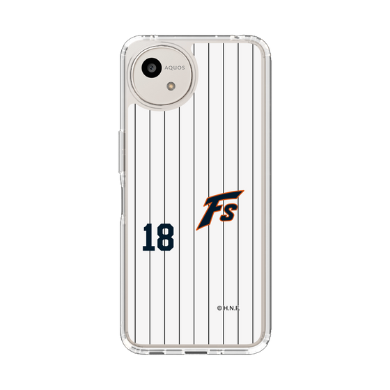 スリムプロテクションケース［ 北海道日本ハムファイターズ - 1993復刻レプリカ#18 YAMASAKI - 表 ］