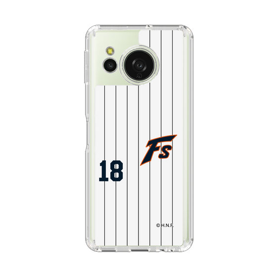 スリムプロテクションケース［ 北海道日本ハムファイターズ - 1993復刻レプリカ#18 YAMASAKI - 表 ］