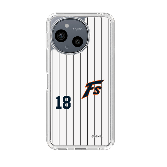 スリムプロテクションケース［ 北海道日本ハムファイターズ - 1993復刻レプリカ#18 YAMASAKI - 表 ］