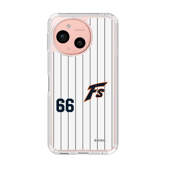 スリムプロテクションケース［ 北海道日本ハムファイターズ - 1993復刻レプリカ#66 MANNAMI - 表 ］