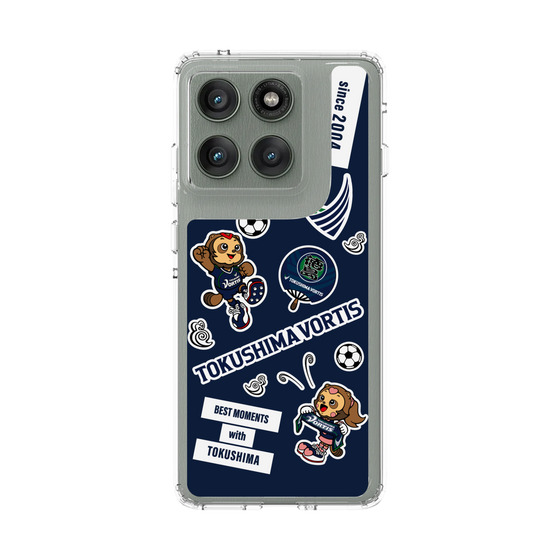 スリムプロテクションケース［ 徳島ヴォルティス - ステッカー - VORTIS INDIGO BLUE ］