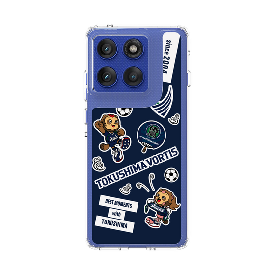 スリムプロテクションケース［ 徳島ヴォルティス - ステッカー - VORTIS INDIGO BLUE ］