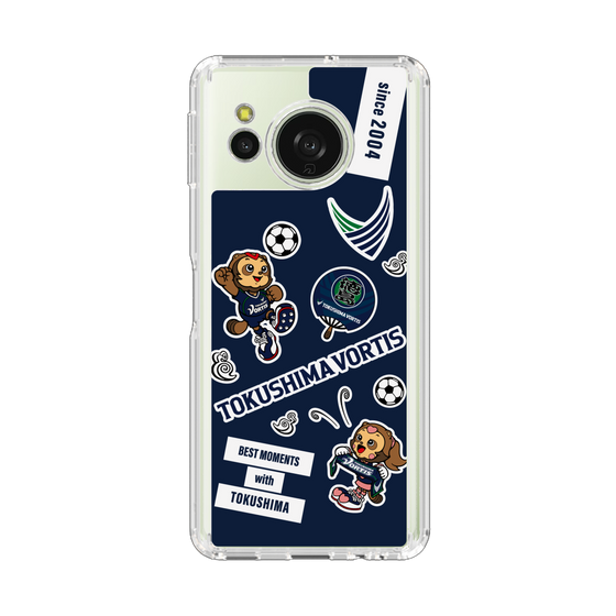 スリムプロテクションケース［ 徳島ヴォルティス - ステッカー - VORTIS INDIGO BLUE ］