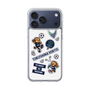 スリムプロテクションケース［ 徳島ヴォルティス - ステッカー - WHITE ］