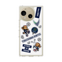 スリムプロテクションケース［ 徳島ヴォルティス - ステッカー - WHITE ］
