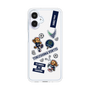スリムプロテクションケース［ 徳島ヴォルティス - ステッカー - WHITE ］