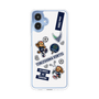 スリムプロテクションケース［ 徳島ヴォルティス - ステッカー - WHITE ］