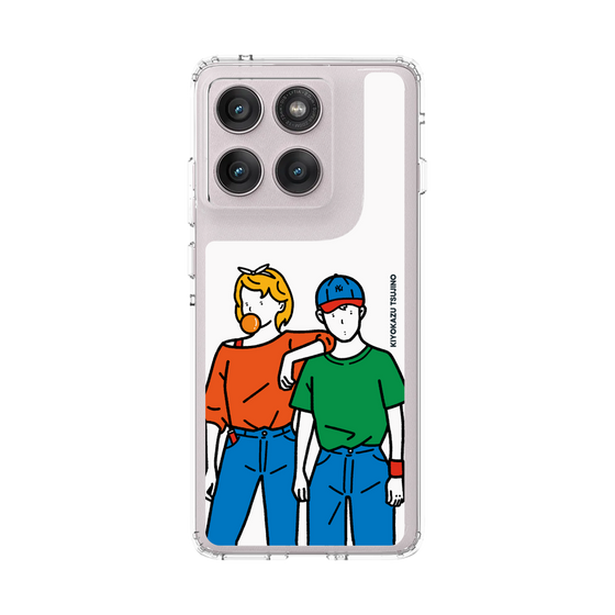 スリムプロテクションケース［ 辻野清和 - Girl and Boy ］