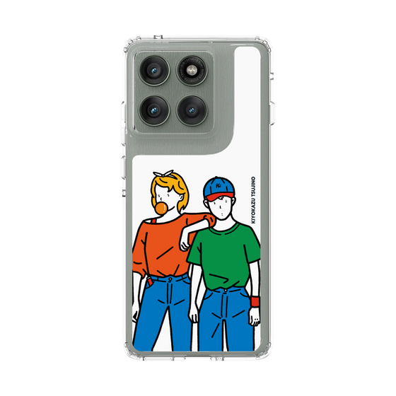 スリムプロテクションケース［ 辻野清和 - Girl and Boy ］