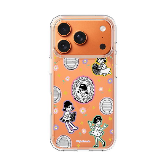 スリムプロテクションケース［ ひみつのアッコちゃん - ステッカー ］
