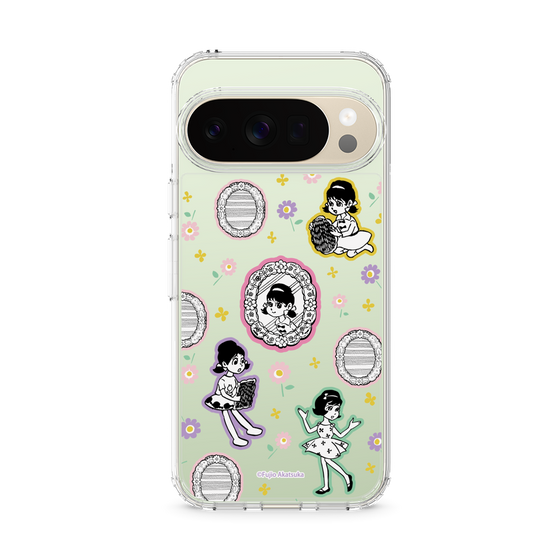 スリムプロテクションケース［ ひみつのアッコちゃん - ステッカー ］