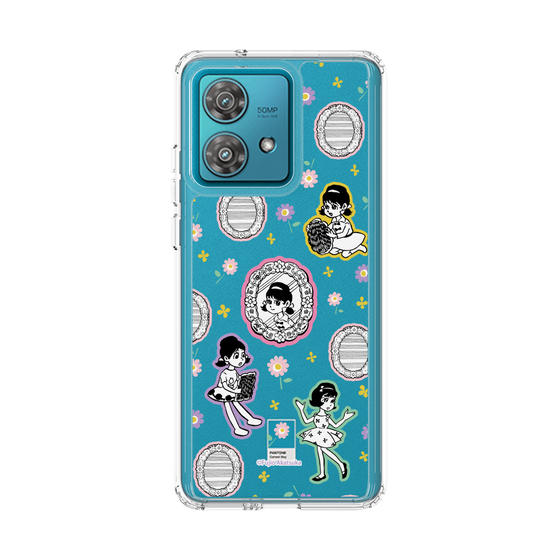 スリムプロテクションケース［ ひみつのアッコちゃん - ステッカー ］