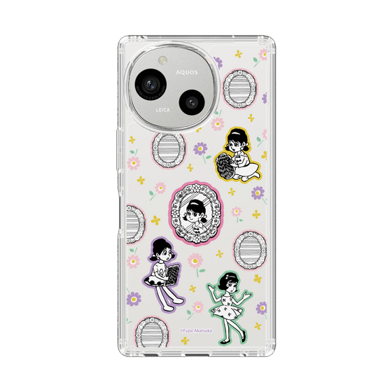 スリムプロテクションケース［ ひみつのアッコちゃん - ステッカー ］