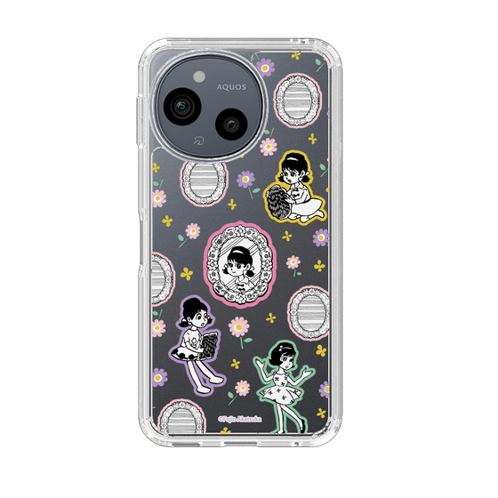 スリムプロテクションケース［ ひみつのアッコちゃん - ステッカー ］