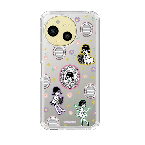 スリムプロテクションケース［ ひみつのアッコちゃん - ステッカー ］