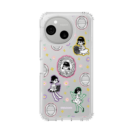 スリムプロテクションケース［ ひみつのアッコちゃん - ステッカー ］