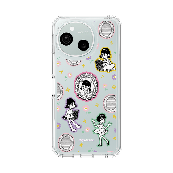 スリムプロテクションケース［ ひみつのアッコちゃん - ステッカー ］