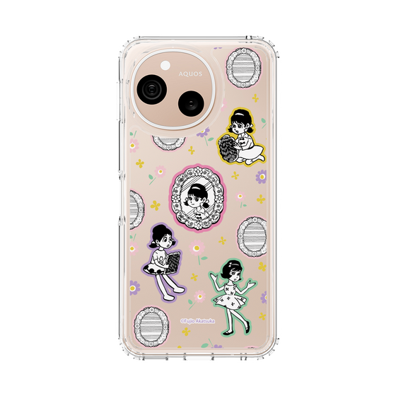 スリムプロテクションケース［ ひみつのアッコちゃん - ステッカー ］