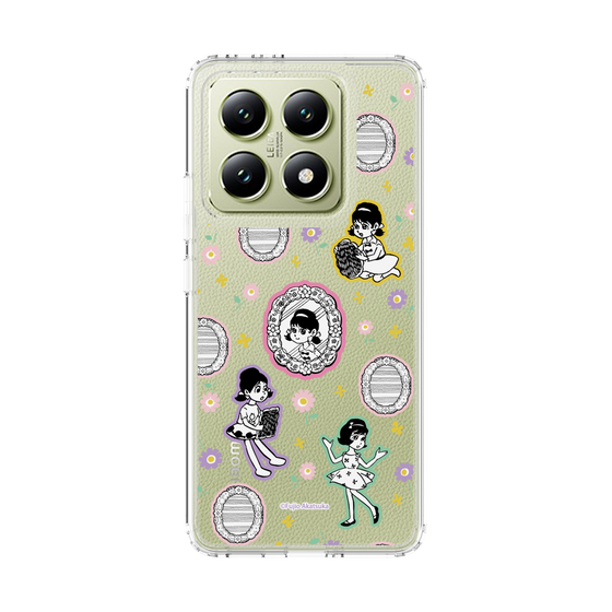 スリムプロテクションケース［ ひみつのアッコちゃん - ステッカー ］
