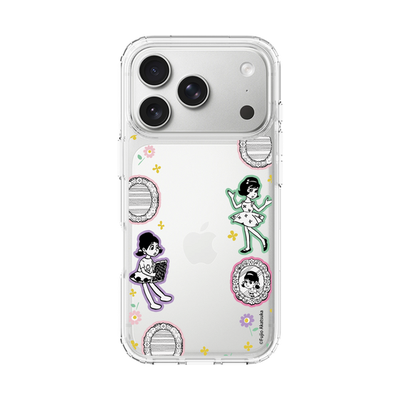 スリムプロテクションケース［ ひみつのアッコちゃん - リボン - ステッカー ］