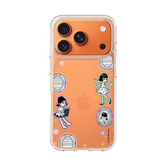 スリムプロテクションケース［ ひみつのアッコちゃん - リボン - ステッカー ］