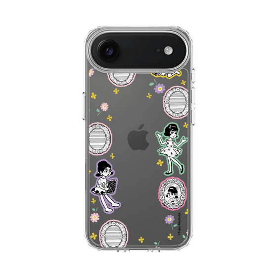 スリムプロテクションケース［ ひみつのアッコちゃん - リボン - ステッカー ］