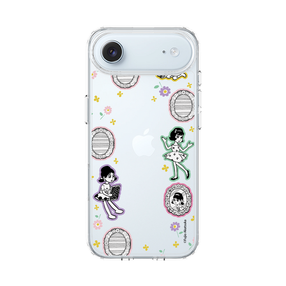 スリムプロテクションケース［ ひみつのアッコちゃん - リボン - ステッカー ］