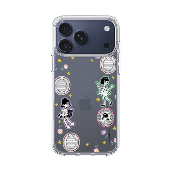 スリムプロテクションケース［ ひみつのアッコちゃん - リボン - ステッカー ］