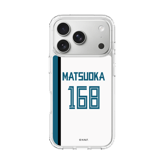 スリムプロテクションケース［ 北海道日本ハムファイターズ - ホーム #168 MATSUOKA ］