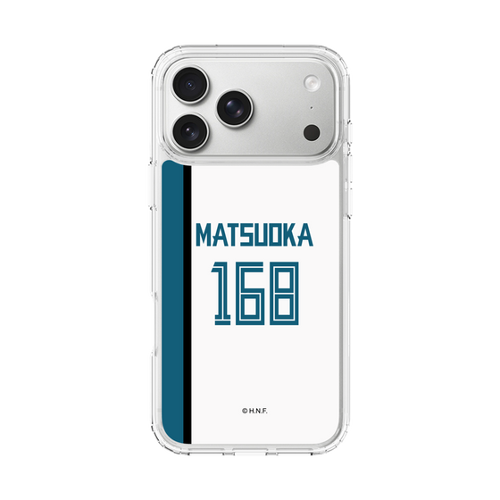 スリムプロテクションケース［ 北海道日本ハムファイターズ - ホーム #168 MATSUOKA ］