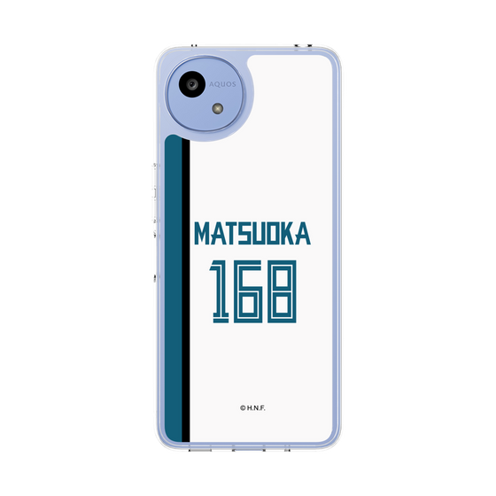 スリムプロテクションケース［ 北海道日本ハムファイターズ - ホーム #168 MATSUOKA ］
