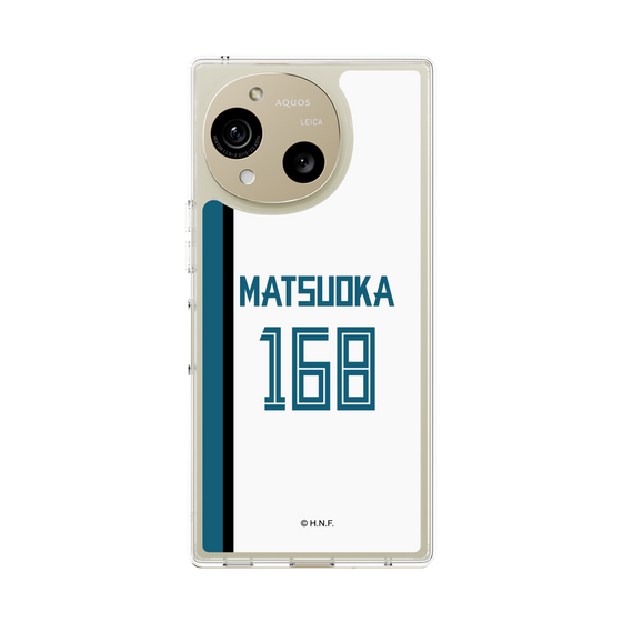 スリムプロテクションケース［ 北海道日本ハムファイターズ - ホーム #168 MATSUOKA ］