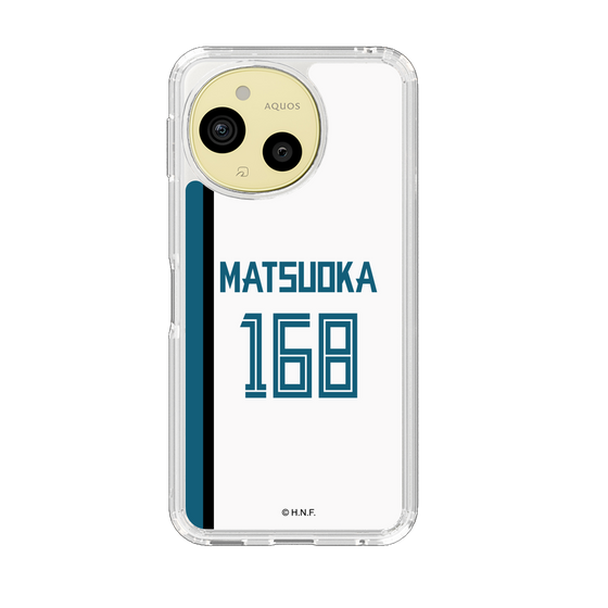 スリムプロテクションケース［ 北海道日本ハムファイターズ - ホーム #168 MATSUOKA ］