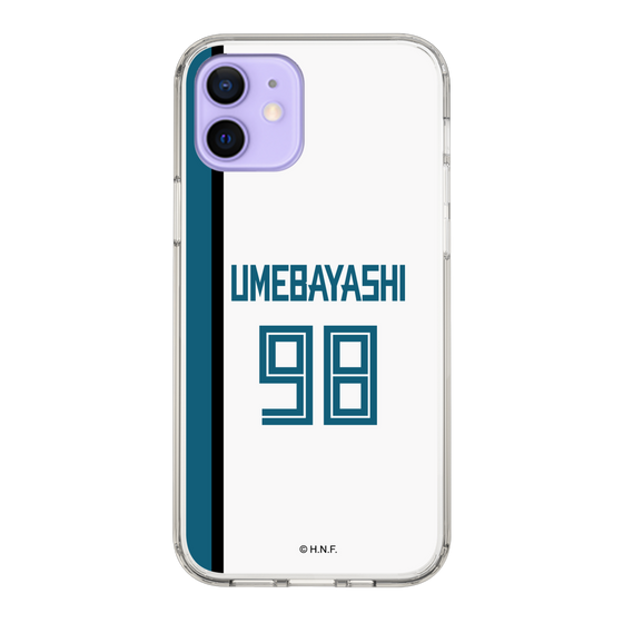 スリムプロテクションケース［ 北海道日本ハムファイターズ - ホーム #98 UMEBAYASHI ］