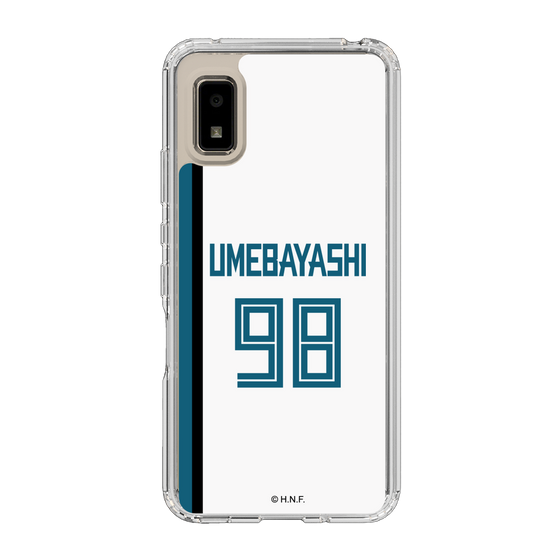 スリムプロテクションケース［ 北海道日本ハムファイターズ - ホーム #98 UMEBAYASHI ］