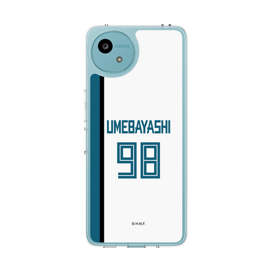 スリムプロテクションケース［ 北海道日本ハムファイターズ - ホーム #98 UMEBAYASHI ］