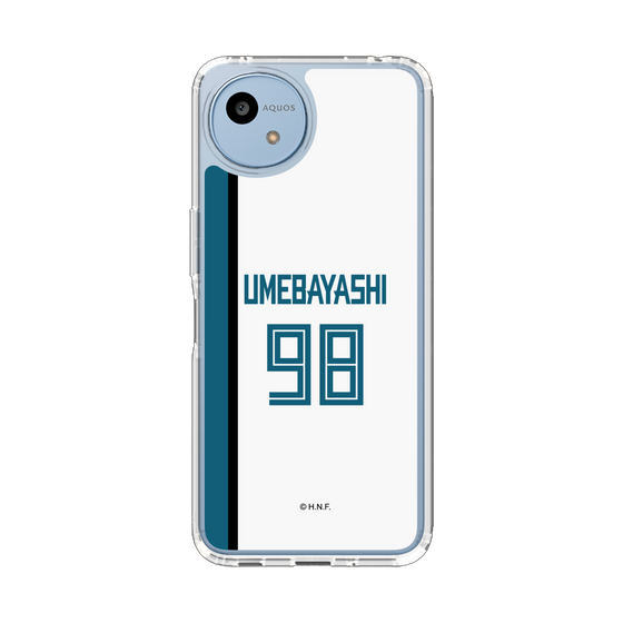 スリムプロテクションケース［ 北海道日本ハムファイターズ - ホーム #98 UMEBAYASHI ］
