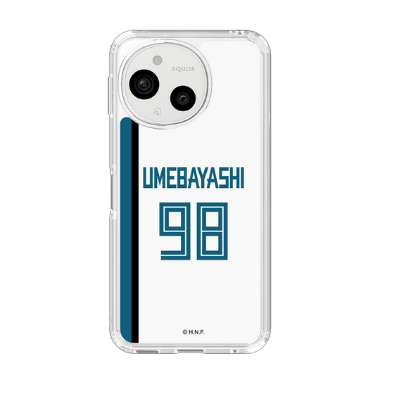 スリムプロテクションケース［ 北海道日本ハムファイターズ - ホーム #98 UMEBAYASHI ］
